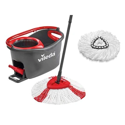 Image de Vileda Turbo Kit EasyWring &amp; Clean Essuie Glace de rechange Classique Set