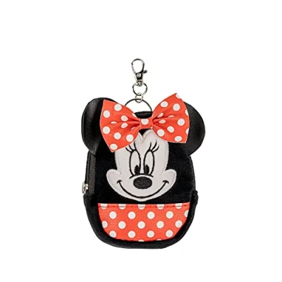 Image de DISNEY Mini porte clés Minnie Mouse noir et rouge, Noir, blanc Taille unique, Moderne