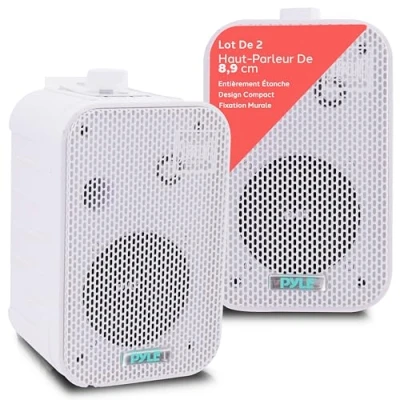 Image de Pyle PDWR30W Enceinte pour MP3 &amp; Ipod Blanc