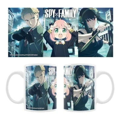Image de Crunchyroll Spy x Family Motif: Loid, Anya, Yor Mug 320 ML Original &amp; Licensed