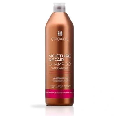 Image de CRIOXIDIL Shampooing hydratant et réparateur 1000 ml Avec extrait d&#039;aloe vera kératine Hydratation profonde des cheveux Répare apporte de la brillance aux