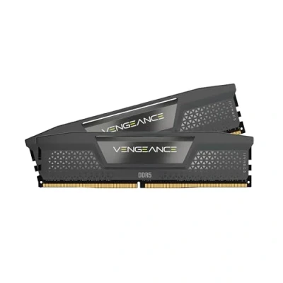 Image de CORSAIR VENGEANCE DDR5 16Go (2x8Go) 5200MHz CL40 AMD EXPO Intel XMP iCUE Mémoire Informatique Compatible Gris (CMK16GX5M2B5200Z40)