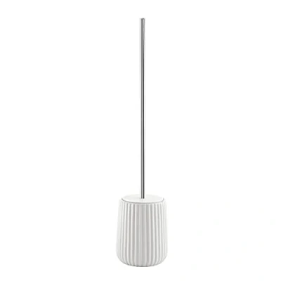 Image de Gedy G Marika, Brosse WC Blanche, de Bain en céramique, Dimensions 45 x 10,2 cm et Poids 0,96 kg, Design R&amp;S, 2 Ans Garantie, Unique