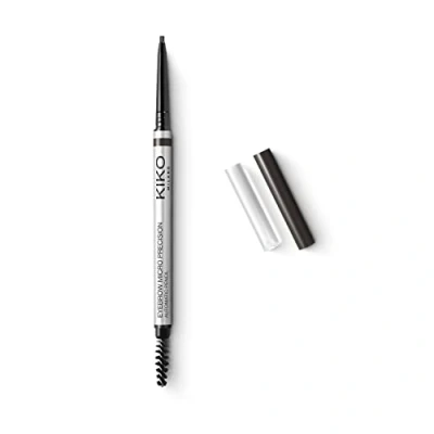 Image de KIKO Milano Micro Precision Eyebrow Pencil Crayon sourciles, Femme, Taille: 0.05 g, Blackhaired