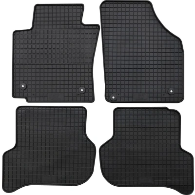 Image de Petex 84110 Ensemble de tapis sol Caoutchouc avant et arrière 4 noir SEAT: Leon II 3/5 portes