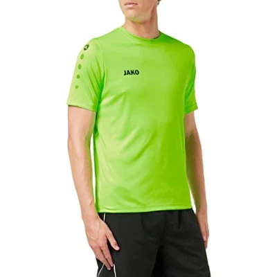 Image de JAKO Maillot Manches Courtes Team, Mixte, Néon Vert, S