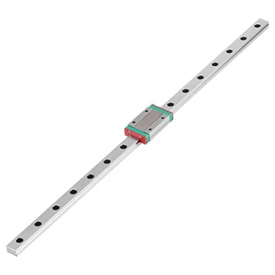 Image de Guide Linéaire du Rail 250/300/ 400/500/ 550mm Coulissant Avec Bloc de Chariot pour Imprimante 3D DIY et Machine Commande Numérique par Ordinateur (400mm)