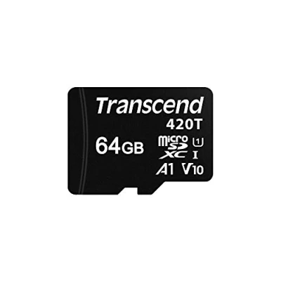 Image de Carte microSD Transcend TS64GUSD420T 64 GB Class 10 UHS I