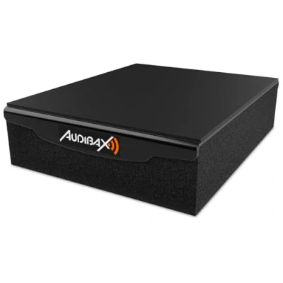 Image de Audibax PAD 5 Plus Support de Coussin d&#039;Isolation Acoustique Densité 4 à 8 Pouces Panneau pour Haut parleurs Studio Prévention des Vibrations Compatibilité Universelle