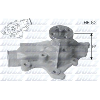 Image de DOLZ J201 Pompe à eau JEEP: Cherokee II, Grand I, Wrangler I SUV