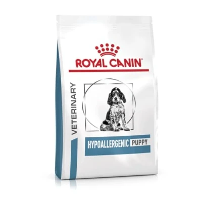 Image de Royal Canin Veterinary Hypoallergenic Puppy 3,5 kg Aliment Complet diététique pour Chiots Peut contribuer à réduire Le Risque d&#039;intolérance nutritionnelle avec du Riz