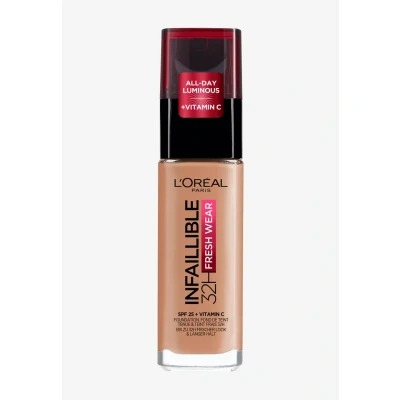 Image de L&#039;Oréal Paris Infaillible 32H Fresh WEAR Makeup Fond de teint, Femme, Taille: 30 ml, 235 honey