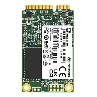 Image de Transcend SSD MSA372M MLC 1TB mSATA SATA III