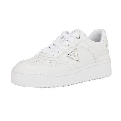 Image de GUESS Femme Miram Basket, Blanc 140, 39.5 EU