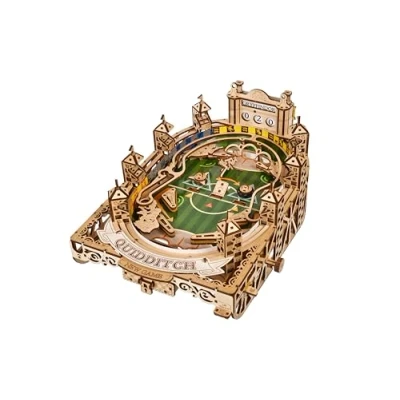 Image de UGEARS Harry Potter Quidditch Flipper en Bois Maquette à Construire Puzzle 3D Jeu de mécanique Expérience dans la Conception Puzzles
