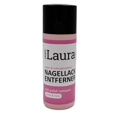Image de ream Dissolvant Laura sans acétone pour une élimination douce et fiable des vernis à ongles Particulièrement adapté aux cassants 100 ml dans bouteille microplastique