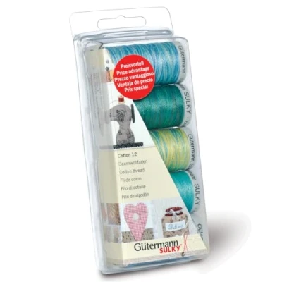 Image de Gutermann 731390 Paquet de Fil Coton Multicolore 25 x 0,3 5 cm