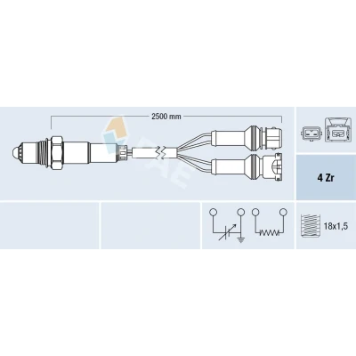 Image de Sonde lambda FAE 77639