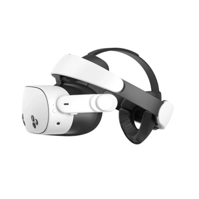 Image de KIWI design H4 Halo Sangle de Tête Confort Compatible avec Meta Quest 3/Quest 3S, Accréditée par Meta, Légère sans Batterie