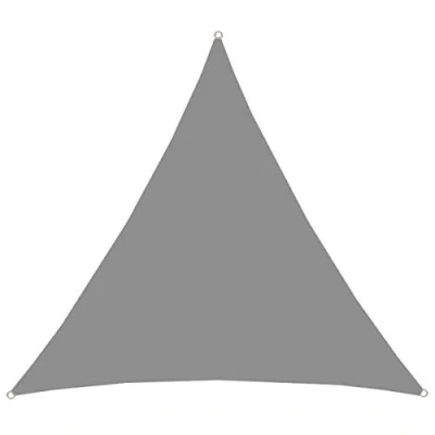Image de AMANKA UPF50+ Voile d&#039;ombrage UV 4x4x4 Polyester Triangle Protection Solaire Toile Hydrofuge