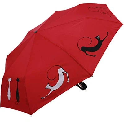 Image de Doppler Mini Parapluie de poche avec ouverture et fermeture automatique Motif chats Friends