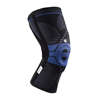 Image de Bauerfeind GenuTrain P3 Genouillère rotulienne pour désalignement de la rotule Genoux Gauche Taille 4 Couleur Noir