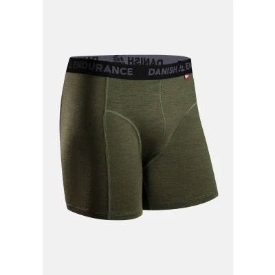 Image de Danish Endurance Hightech Caleçon de bain, Homme, Taille: XL, Green