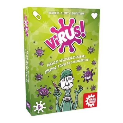Image de Game Factory 646239 Virus Jeu de cartes Multicolore version allemande