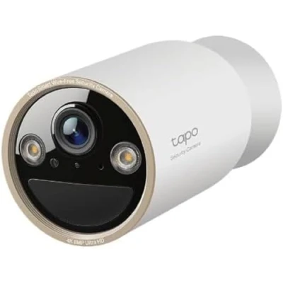 Image de Tapo C460 Caméra de Surveillance Extérieure 4K 8MP, Batterie, Vision Nocturne Couleur Starlight, Wi FI Dual Band, Base Magnétique, Détection AI Gratuite, Batterie 10000mAh