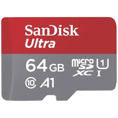 Image de Western Digital SDSQUAB 064G GN6MA mémoire flash 64 Go MicroSDXC UHS I Classe 10
