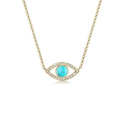 Image de Elli EVIL EYE Collier multicoloured, Femme, Taille: 45, Multi coloured