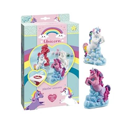 Image de Totum Kit Créatif Licorne Unicorn Plaster Moulding Crée tes Licornes en Platre