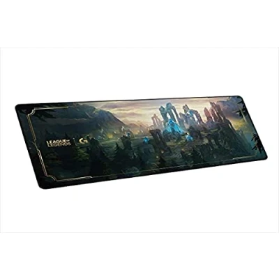 Image de Logitech G840 Tapis de Souris Gaming XL, Fin 3mm, Base Caoutchouc Stable, Surface pour les Performances, Edition Officielle League of Legends