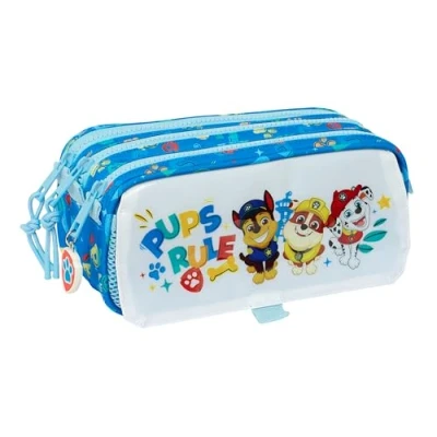 Image de Paw Patrol Pups Rule Matériel pour Enfants, idéal Les Confortable et Polyvalent, qualité résistance, Bleu, Estándar, Trousse Triple Big