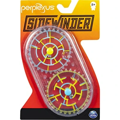 Image de Spin Master Games Perplexus Sidewinder Jeu 3D Portable avec 2 labyrinthes pour Enfants à partir de 8 Ans, 6053921, Non Applicable