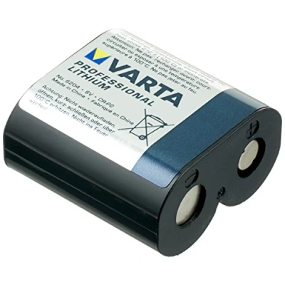 Image de Varta CR P2 Piles Lithium, Prismatic, 6 V, Noir