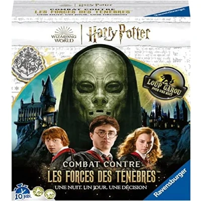Image de Ravensburger Loup Garou pour une Nuit Harry Potter Mangemorts Jeux de société Jeu d&#039;Ambiance 3 à 10 Joueurs partir 9 Ans Mixte 27354 (Multilingue Français Inclus)