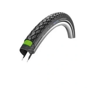 Image de Schwalbe 26150MGG Marathon Greenguard Pneu rigide Noir/Bande Reflex 26 x 1,50 (40 559)