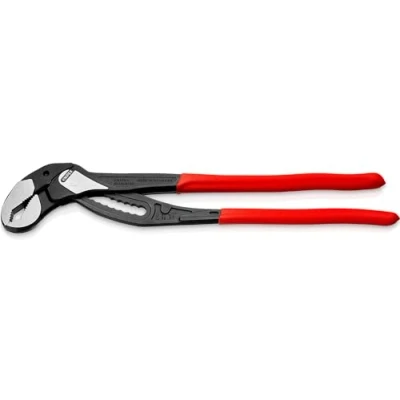 Image de Knipex Alligator® XL Pince multiprise et clé serre tubes noire atramentisée, gainées en plastique antidérapant 400 mm 88 01