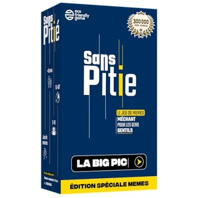 Image de Sans Pitié Jeux de société La Big Pic Edition Spéciale Memes par Blanc Manger Coco et Juduku Jeu soirée