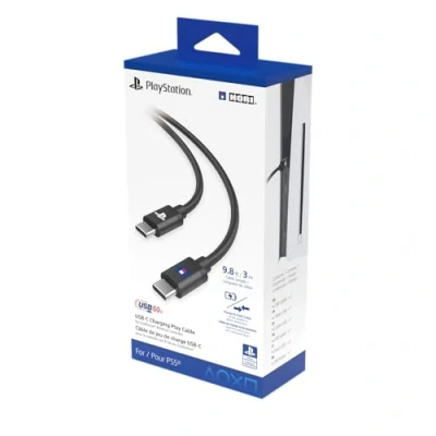 Image de Hori Câble de charge USB C 3 m pour manettes PS5 DualSense et Edge
