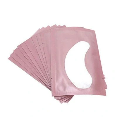 Image de 50 Paires De Masque Pour Les Yeux,Coussinets Extensions Cils, Coussinets Cils Patch Yeux Non Pelucheux Gel Hydrogel Coussinets(Rose)