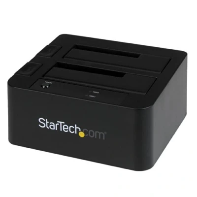 Image de Station d&#039;accueil USB 3.0 / eSATA pour 4 disques durs SATA de 2,5&quot; 3,5&quot; Noir STARTECH