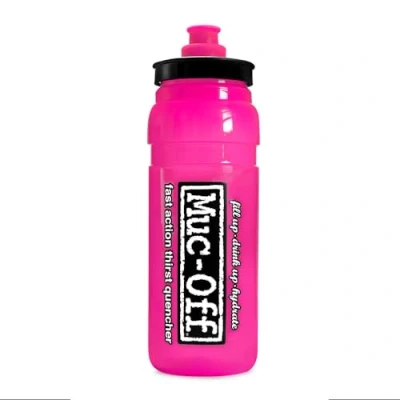 Image de Muc Off Gourde Sport Elite Fly Rose, 550 Millilitres Bidon Eau léger, sans BPA, avec Bouchon Ergonomique pour un meilleur Écoulement du Liquide 100 % Recyclable