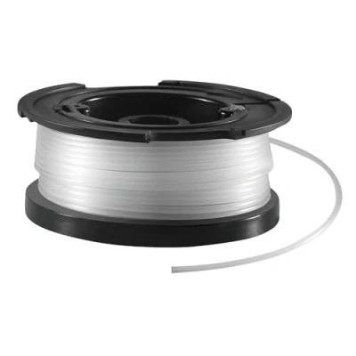 Image de BLACK+DECKER Bobine de Rechange pour Coupe Bordures, Reflex, 10 m Fil en Nylon ⌀1,5 mm, A6481 XJ Noir/Transparent
