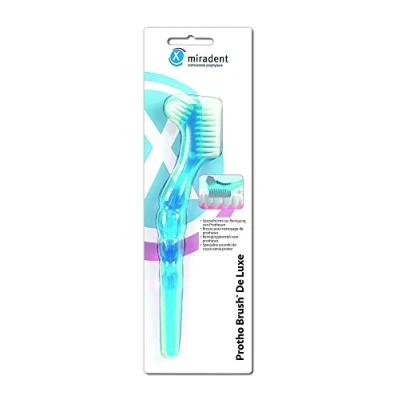 Image de Miradent Brosse Deluxe Prothese Bleu