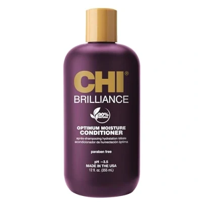 Image de CHI Deep Brilliance Olive/Monoi Optimum Moisture Conditionner 355 ml