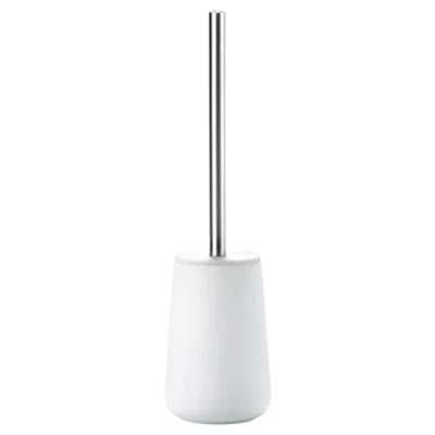 Image de ZONE DENMARK Brosse WC en Porcelaine Blanche 10,3 cm