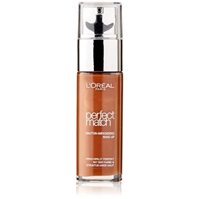 Image de L&#039;Oréal Paris Perfect Match Fond de teint liquide à l&#039;acide hyaluronique et aloe vera N 10.N Cocoa 30 ml
