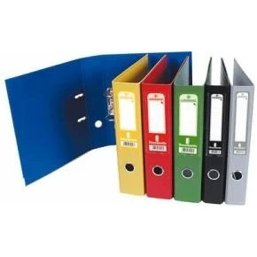Image de Liderpapel 932064 Documenta Classeur Levier Carton Rembordé PVC 1,9 mm Dos 52 Rado Métallique Vert